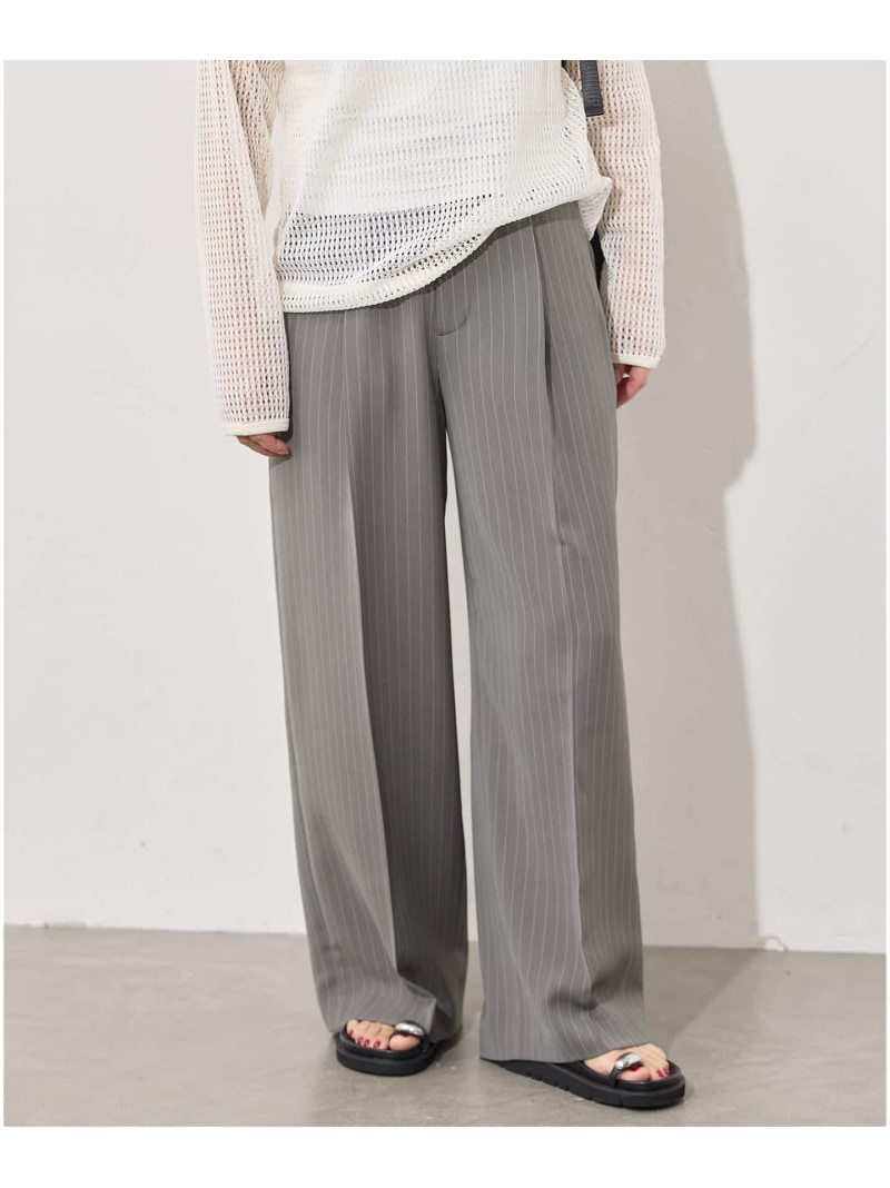 【SALE／30%OFF】リラクションツイルイージースラックス JOURNAL STANDARD ジャーナル スタンダード パンツ スラックス・ドレスパンツ グレー ネイビー【RBA_E】【送料無料】[ Fashion]｜JOURNAL STANDARD