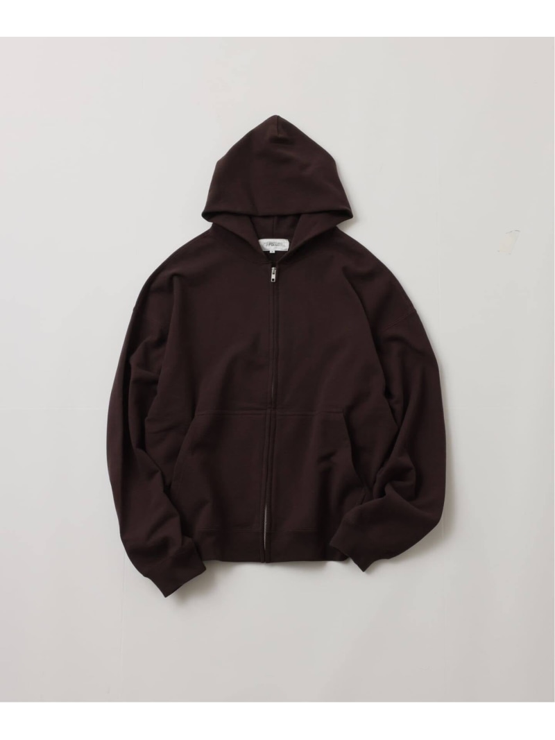 【FOLL / フォル】double twisted sweat zip hoodie JOURNAL STANDARD 逐次刊行物 判定基準 トップス パーカー・フーディー 赤銅色 米国海軍【貨物輸送無料】[ Fashion]