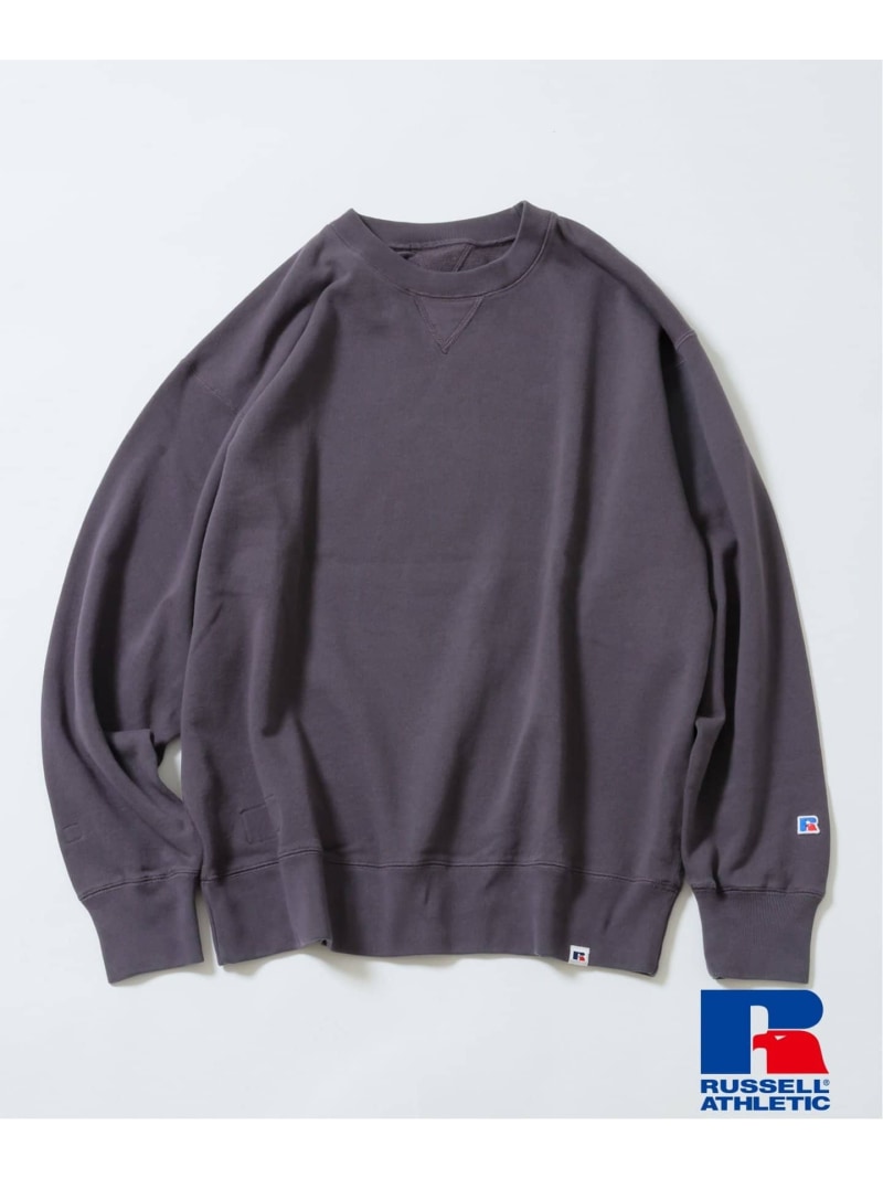 90s ラッセルARMYスウェットL USA製 /ミリタリー ヴィンテージ ラッセル 前Vビンテージスウェット ミリタリー（90s USA製