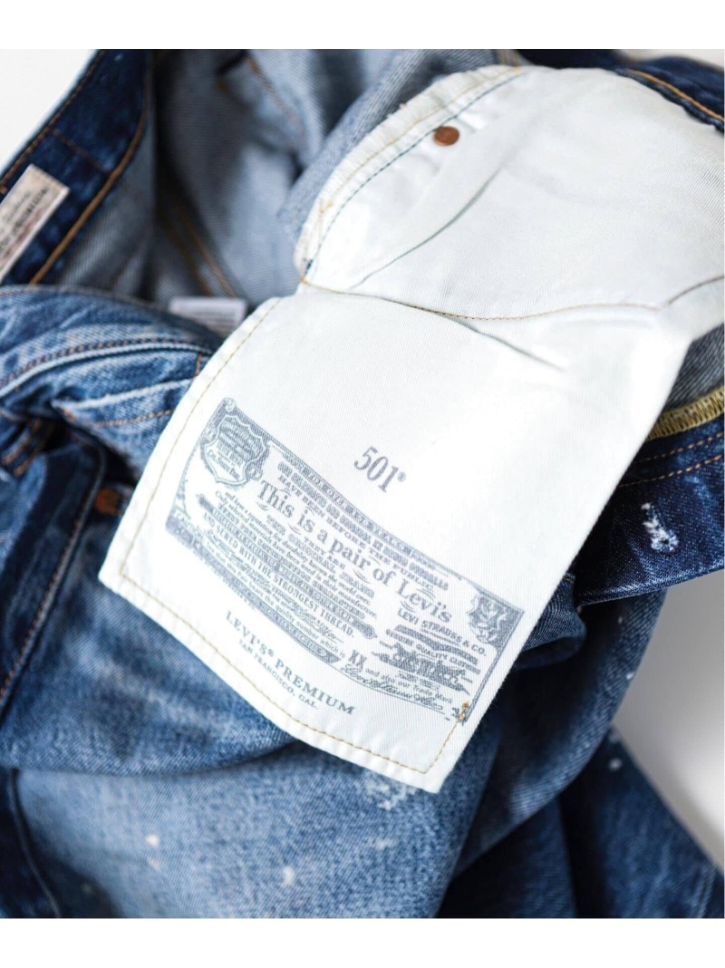 Levi's 501 ジャーナルスタンダード別注ペイントデニム W34 L28 Levi's 501 ジャーナルスタンダード別注ペイントデニム W34 L