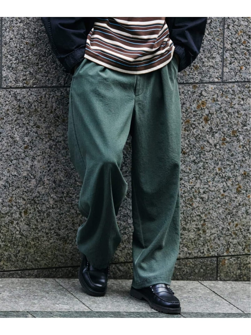 リランチェ ピグメント オーバー パンツ JOURNAL STANDARD ジャーナル スタンダード パンツ その他のパンツ グレー カーキグリーン ブラック ブラウン【送料無料】[ Fashion]