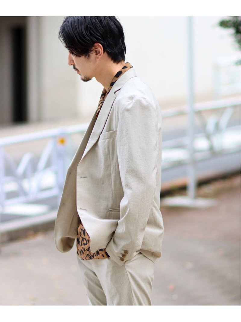 ストレッチ ウォッシャブル Standard Journal ジャケット テーラード ジャーナル