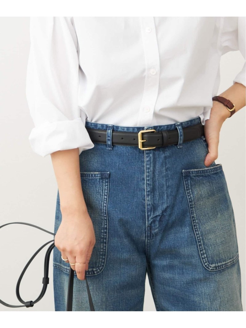 販売実績No.1 ベルト 《追加》30MM BELT IN NAPPA LEATHER：ベルト