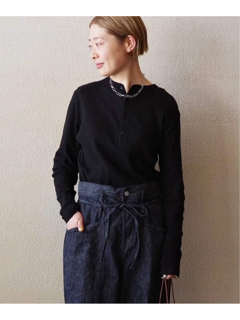 ランダムテレコ プルオーバー journal standard luxe ジャーナルスタンダード ラックス トップス カットソー・Tシャツ ホワイト ブラック【送料無料】[ Fashion]