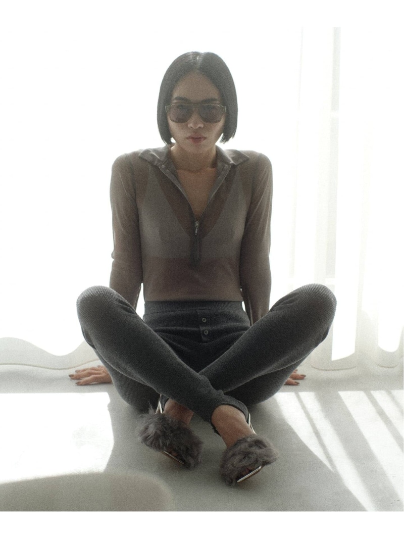 別注【Ayumi.Hamamoto*JOURNALSTANDARD】A/H Ny Tulle Rompers JOURNAL STANDARD ジャーナル スタンダード トップス カットソー・Tシャツ グレー ブラウン【送料無料】[ Fashion]