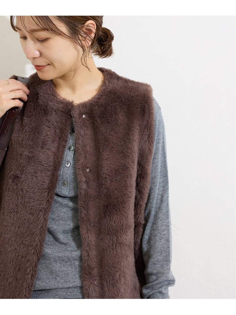 楽天市場】リネンダンガリー フリルジレ journal standard luxe