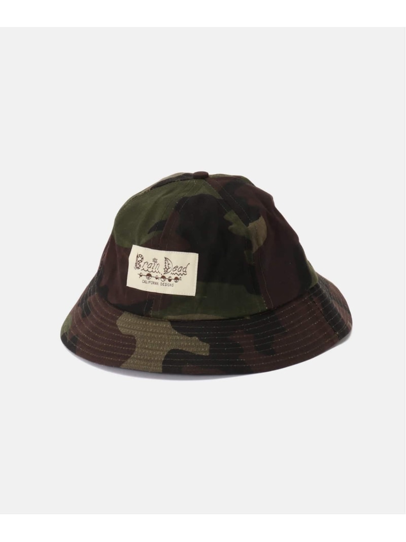 【SALE／30%OFF】【BRAIN DEAD/ブレインデッド】ADJUSTABLE 6 PANEL BELL HAT Oriens JOURNAL STANDARD オリエンス ジャーナルスタンダード 帽子 ハット【RBA_E】【送料無料】[ Fashion]｜JOURNAL STANDARD