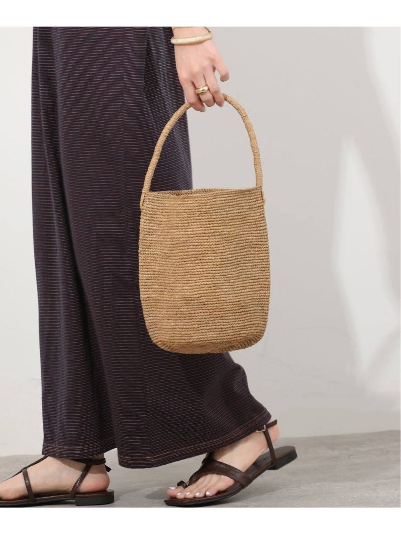 《WEB押さえる加えること取って置く3》【MADE IN MADA /メイドインマダ】 NAIVO BAG:ハンドバック JOURNAL STANDARD relume 逐次刊行物 標準尺度 レリューム 御徒面子 かご御徒面子 ベージュ【此れから取って置く】*【貨物輸送無料】[ Fashion]