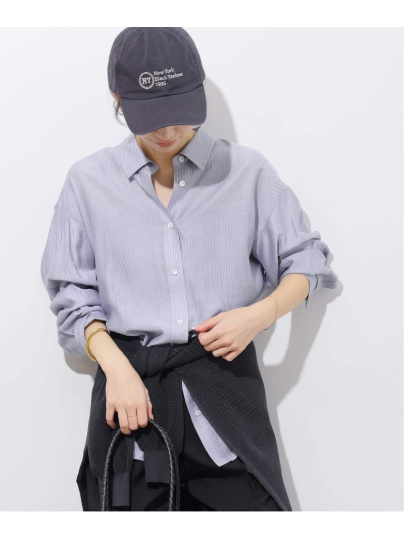 ライトストライプシャツ JOURNAL STANDARD relume ジャーナル スタンダード レリューム トップス シャツ・ブラウス ホワイト ピンク ブルー【送料無料】[ Fashion]