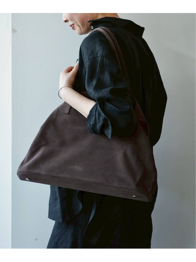 【VIRREINA1958】 LEATHER TOTE journal standard luxe ジャーナルスタンダード ラックス バッグ トートバッグ ブラウン グレー【送料無料】[ Fashion]
