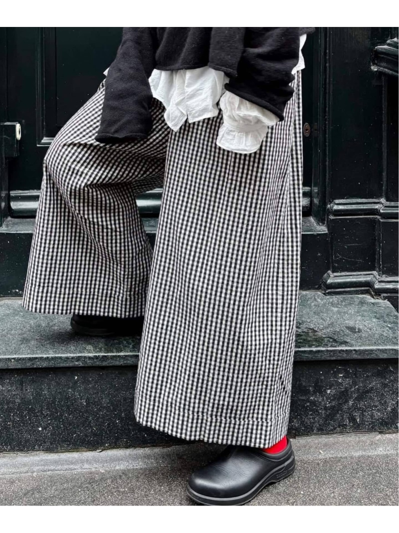C/Cu ワイドマッキンパンツ journal standard luxe ジャーナルスタンダード ラックス パンツ その他のパンツ ブラック【送料無料】[ Fashion]
