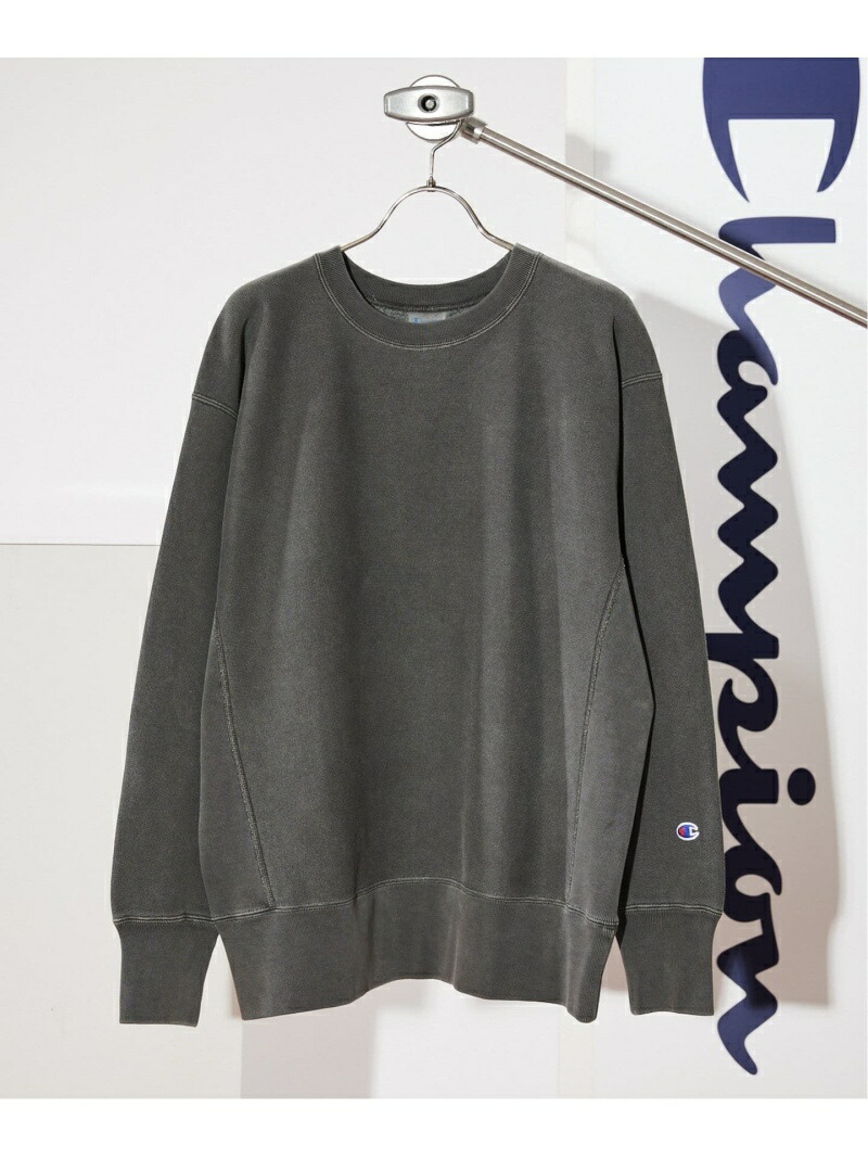 Champion チャンピオン】別注 R/W PIGMENT クルーネックスウェット JOURNAL STANDARD ジャーナル スタンダード  トップス スウェット・トレーナー パープル ブラック ブラウン カーキ ネイビー【送料無料】[Rakuten Fashion] JOURNAL  【定価12,100円】メッシュポケット ...
