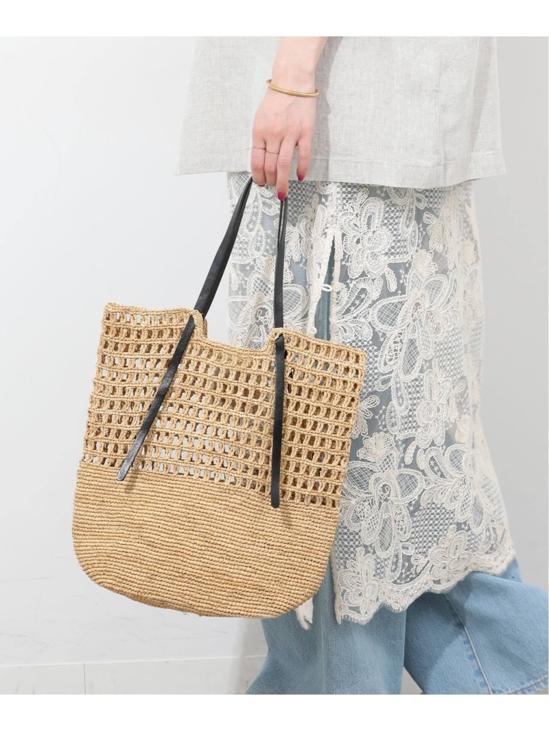 《予約》【MADE IN MADA /メイドインマダ】 ANDO BAG JOURNAL STANDARD relume ジャーナル スタンダード レリューム バッグ かごバッグ ベージュ【先行予約】*【送料無料】[ Fashion]
