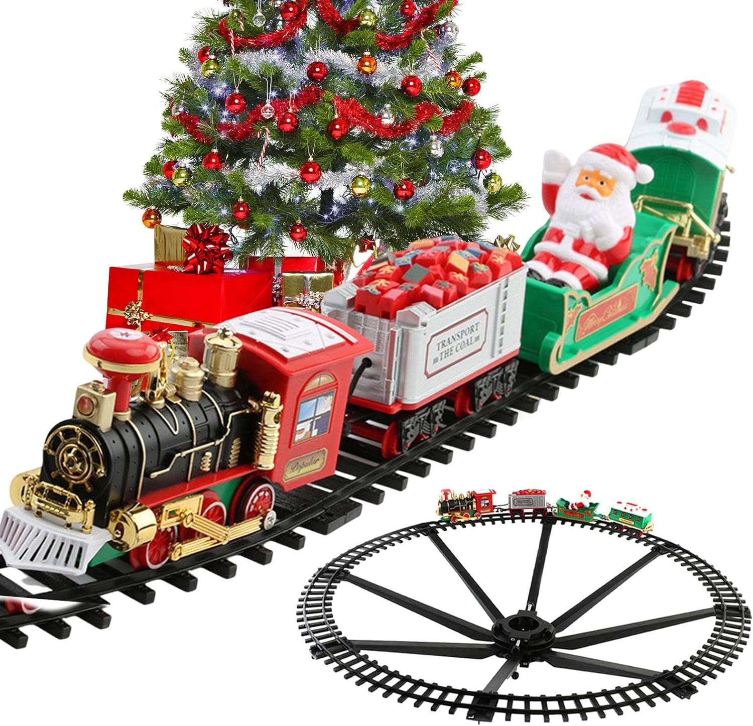 楽天市場】クリスマストレイン 列車セット クリスマスツリー 電気列車