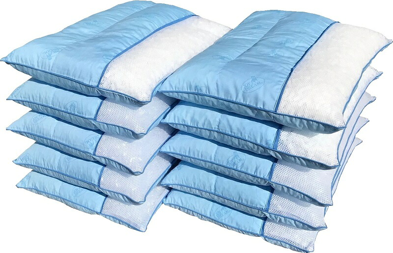 ★数量限定★ ★送料無料★ 10個セット 3層型かためのハードパイプ枕 中材 約1kg 約35×50cm BL 【パイプ日本製】 【国内加工】 【パイプ】 【パイプ枕】 【通気性】 【PB】 【ピロケース】 【ピローケース】 【メッシュ】 【ネット】 【高さ調整可能】|JOYDREAM DESIGN