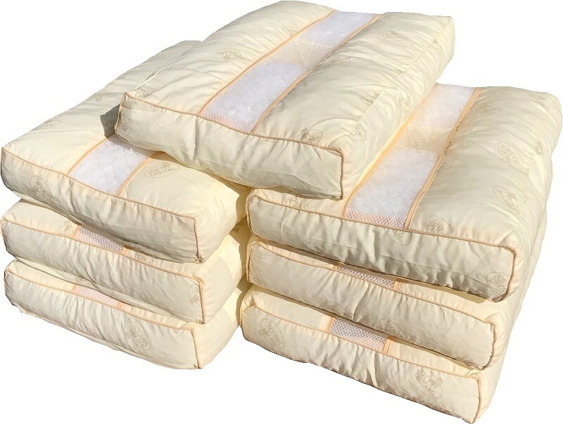 ★数量限定★ ★送料無料★ ７個セット マチ付かためハードパイプ枕 中材 約１．２ｋｇ 約３５&times;５０ｃｍ ＢＥ 【パイプ日本製】【国内加工】 【パイプ】 【パイプ枕】 【通気性】 【ＰＢ】 【ピロケース】 【ピローケース】 【メッシュ】 【ネット】 【高さ調整可能】｜JOYDREAM　DESIGN