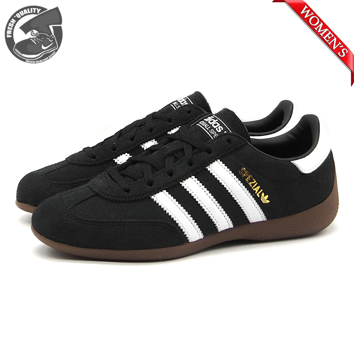 【期間限定価格】 ADIDAS HANDBALL SPEZIAL LO PRO W CORE BLACK KJ3629 アディダス ハンドボール スペツィアル ロー プロ W コアブラック
