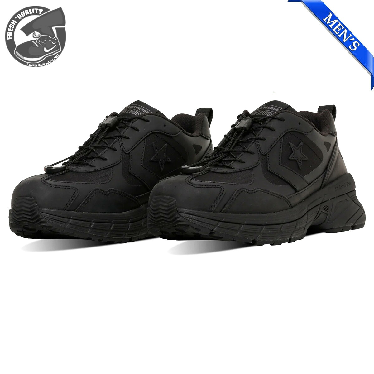 【お買い物マラソン4/17 9:59まで】 【期間限定価格】 CONVERSE STARFIRE SC RE ML 34202240 コンバース スターファイヤー SC RE ML ブラック メンズ