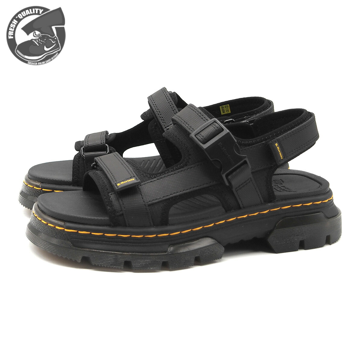 楽天市場】Dr.Martens JERICHO SANDAL BLACK 31578001 ドクター 