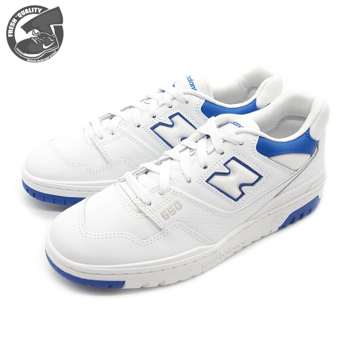 楽天市場】NEW BALANCE BB550VTA Sea Salt/Team Royal width D