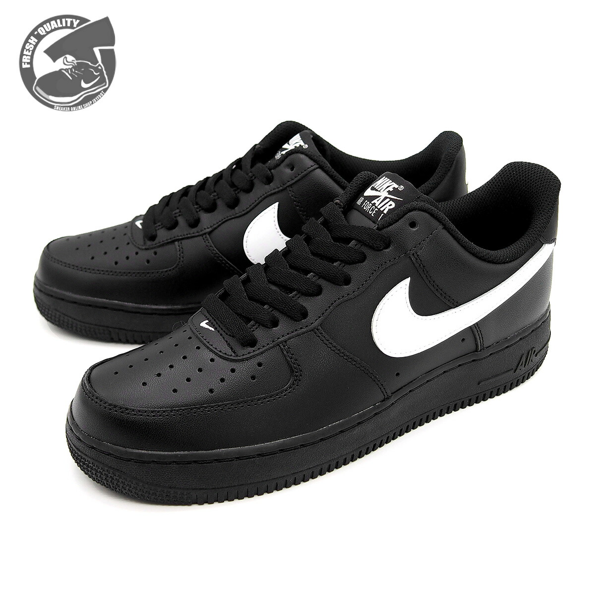 楽天市場】NIKE AIR FORCE 1 07 black/black 315122-001 ナイキ