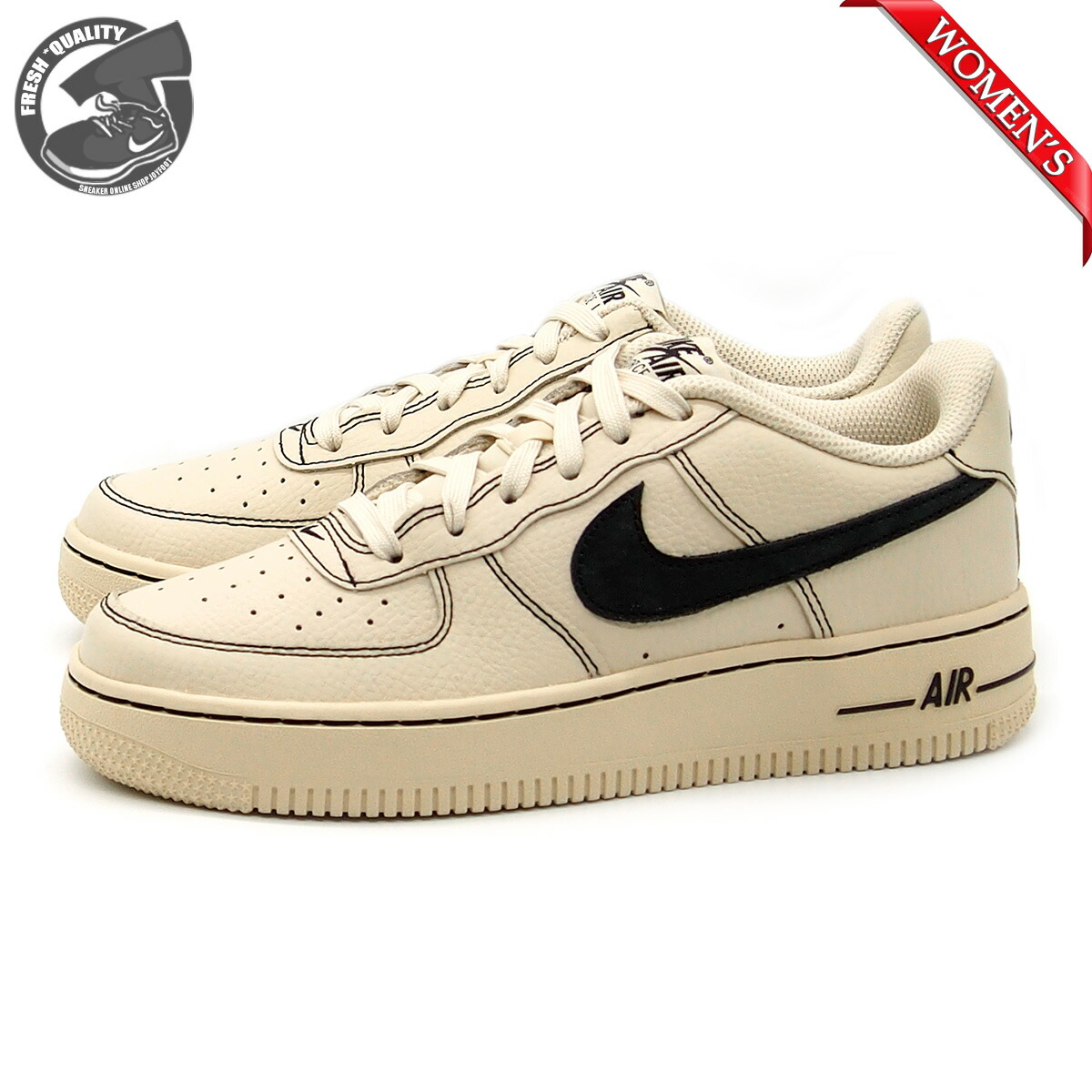 楽天市場】NIKE AIR FORCE 1 '07 LV8 LIGHT KHAKI/BLACK hq2037