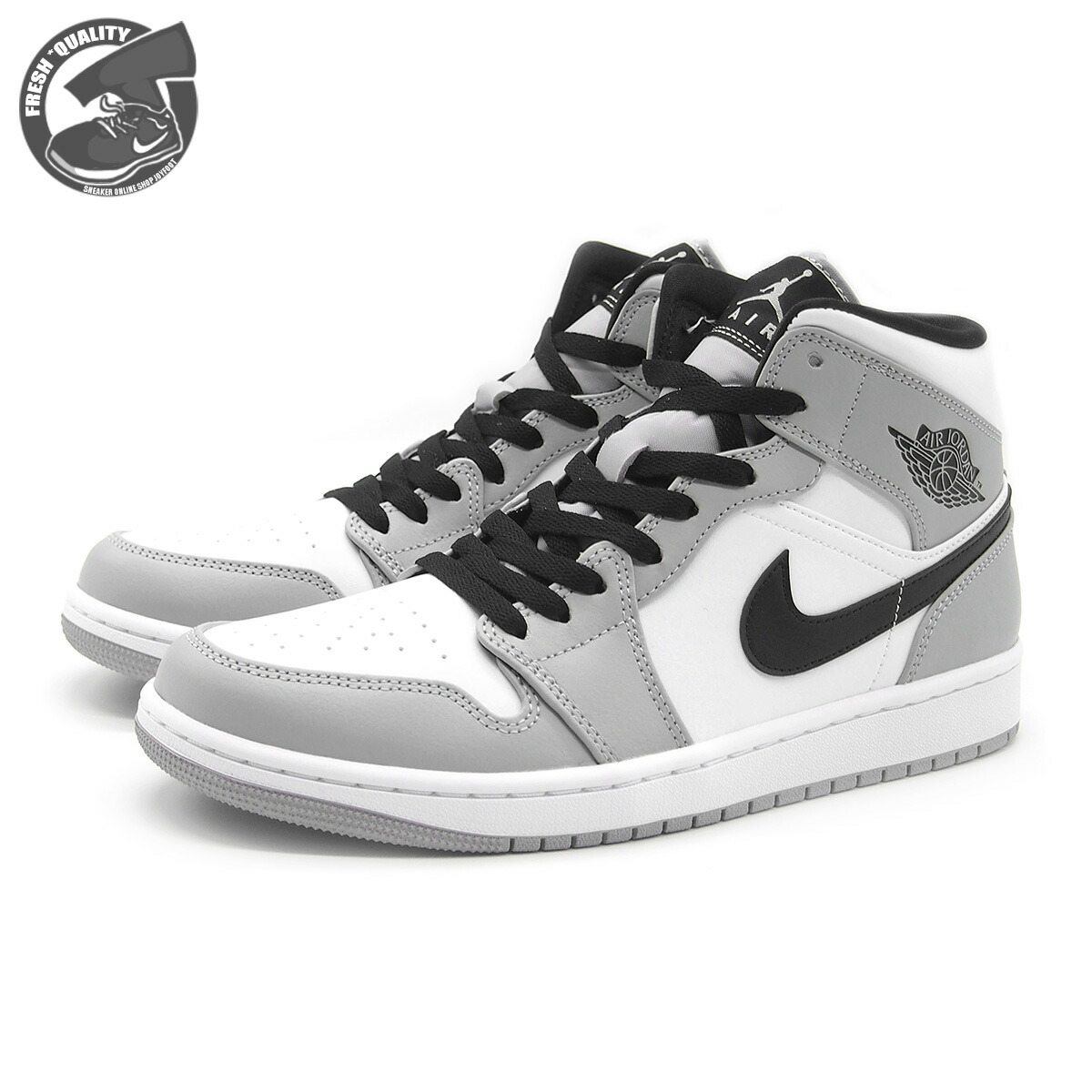 Nikeナイキ エアジョーダン Air Jordan 1 Mid スモークグレー 554724-092-.jpg