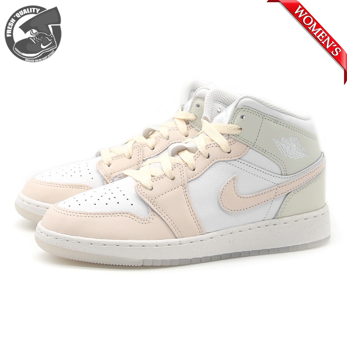 NIKE WMNS AIR JORDAN 1 MID GUAVA ICE グアバアイス ウィメンズ Women's Air Jordan 1 Mid 'Guava Ice' Release Date. Nike SNKRS