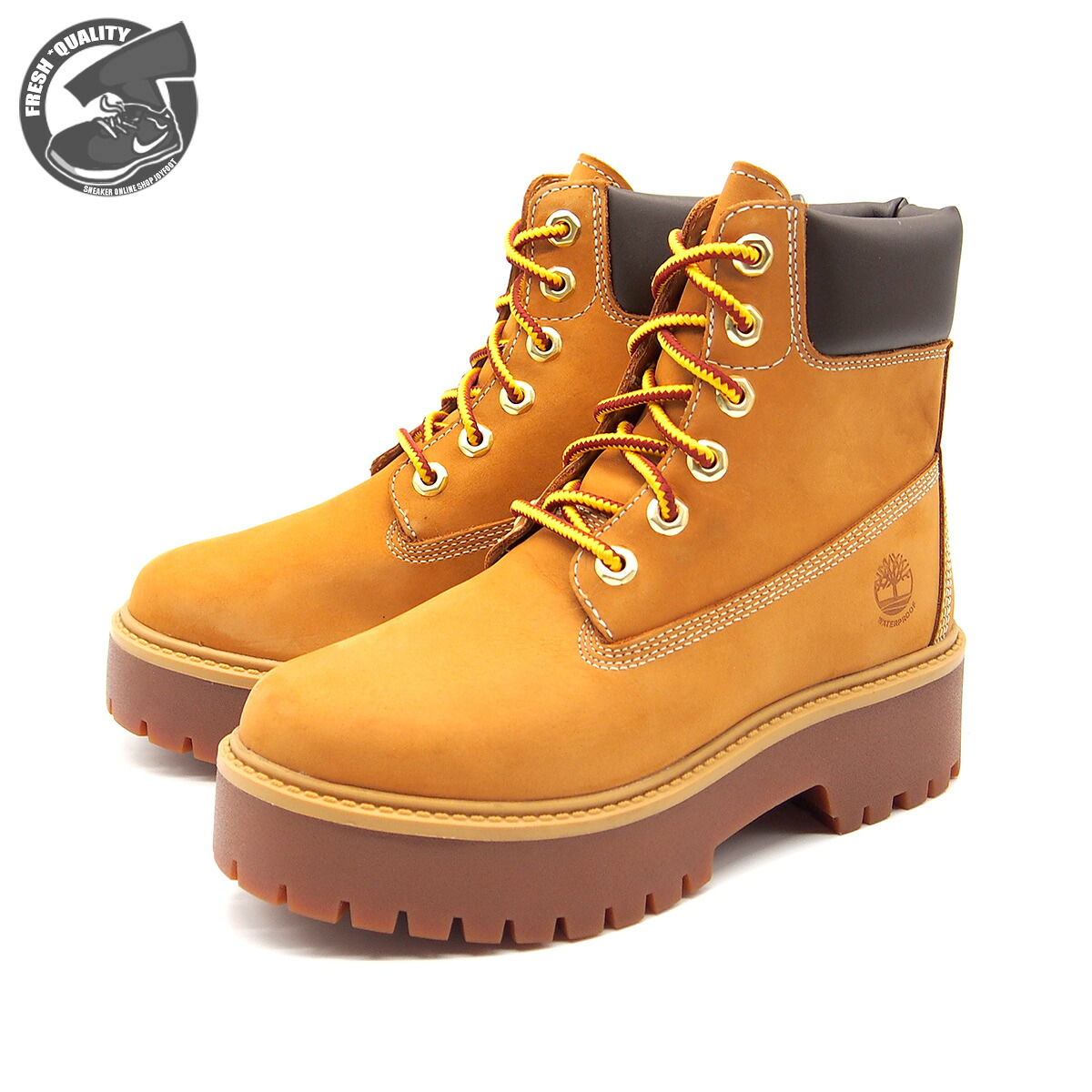 【お買い物マラソンお得なクーポン配布中】【期間限定価格】TIMBERLAND PLATFORM 6IN WP BOOT WHEAT a5rjd ティンバーランド プラットフォーム 6インチ ウォータープルーフ ブーツ ウィート レディース｜JOYFOOT &rdquo;SNEAKER ONLINE SHOP&rdquo;