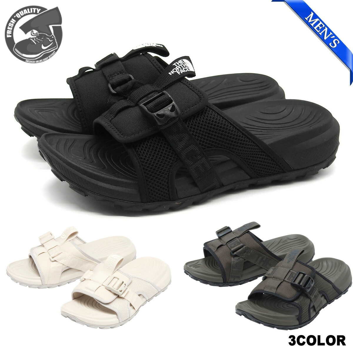 【期間限定価格】 THE NORTH FACE EXPLORE CAMP SLIDE NF02452 3カラー ノースフェイス エクスプローラー キャンプ スライド ユニセックス サンダル 国内正規品