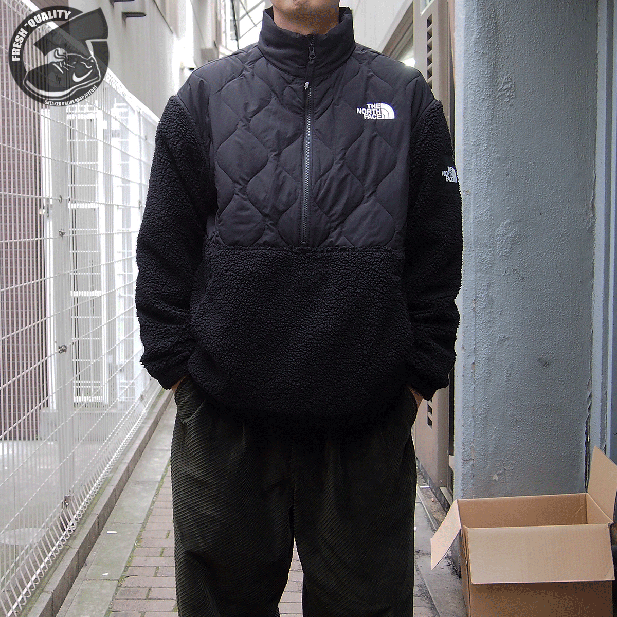 最大51％オフ！ THE NORTH FACE RANGER V FLEECE ANORAK BLACK