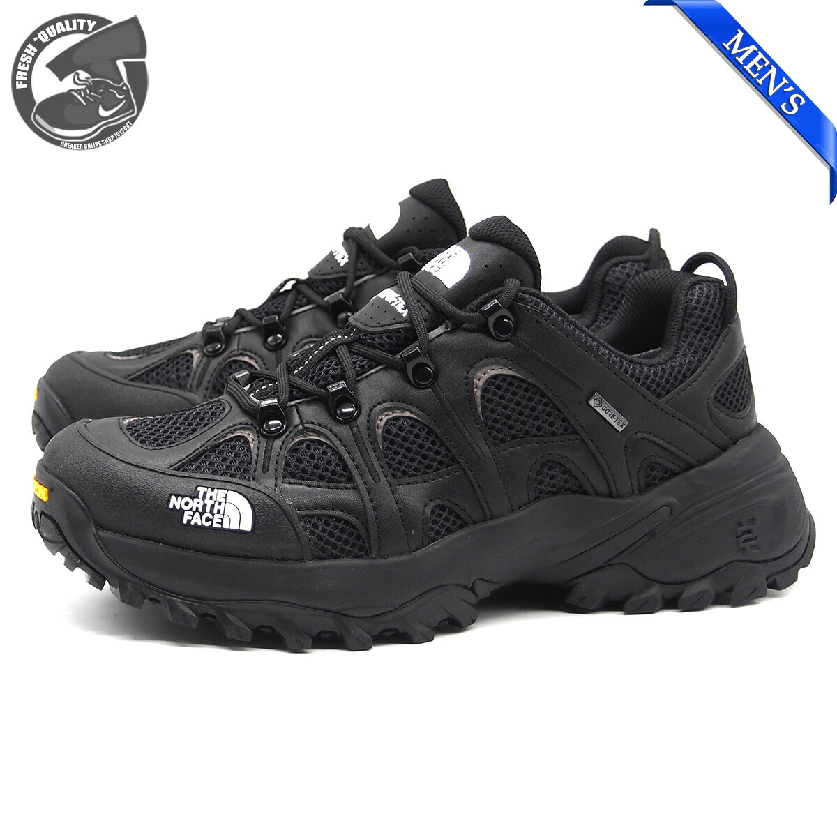 【お買い物マラソンお得なクーポン配布中】【期間限定価格】THE NORTH FACE HEDGEHOG RVST GORE-TEX NF02541 KW(TNFブラック&times;TNFホワイト) ノースフェイス ヘッジホッグ RVST ゴアテックス メンズ ｜JOYFOOT &rdquo;SNEAKER ONLINE SHOP&rdquo;