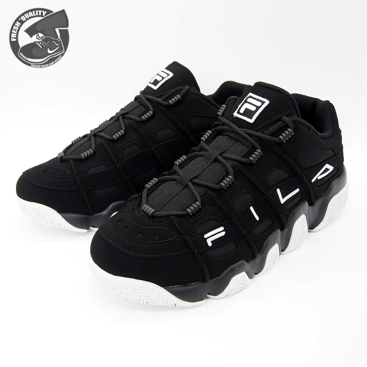 【お買い物マラソン4/17 9:59まで】 FILA BARRICADE XT97 BLACK/WHITE/RED uss23005-014 フィラ バリケード XT97 ブラック/ホワイト/レッド メンズ レディース
