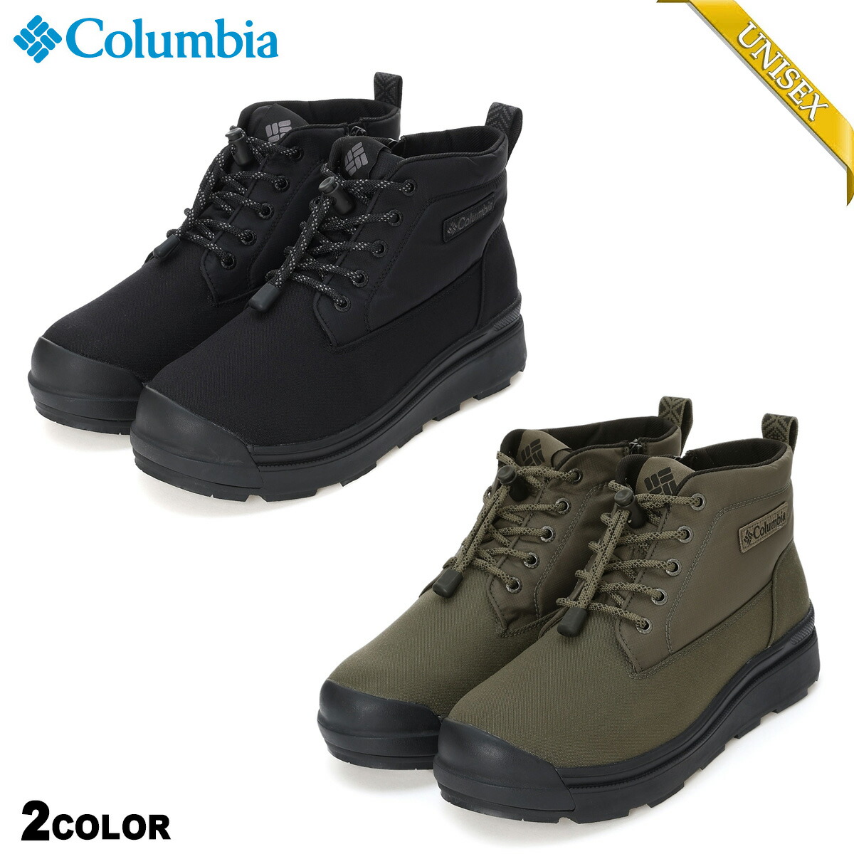【お買い物マラソンお得なクーポン配布中】Columbia SAPLAND IV CHUKKA WP OH INFINITY yu9682 コロンビア サップランド フォー チャッカ ウォータープルーフ オムニヒートインフィニティ ブラック ダークモス 2025FW｜JOYFOOT &rdquo;SNEAKER ONLINE SHOP&rdquo; 15,016円