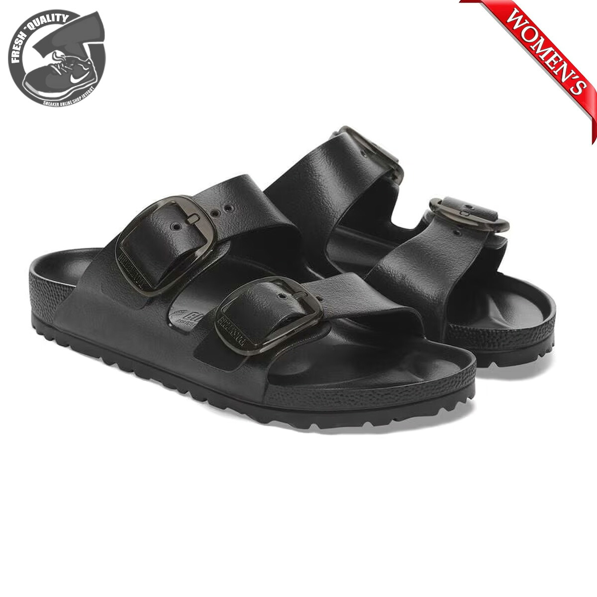 BIRKENSTOCK ARIZONA BIG BUCKLE EVA BLACK NARROW幅 1029641 ビルケンシュトック アリゾナ ビック バックル EVA ブラック スリム幅 国内正規品