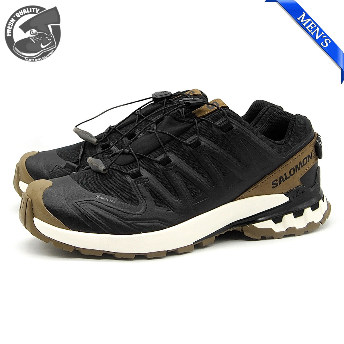 SALOMON XA PRO 3D V9 GORE-TEX LIFELONG BLACK/COYOTE BROWN/VANILLA ICE L47963800 サロモン エックスエー プロ 3D V9 ゴアテックス ライフロング ブラック/コヨーテ ブラウン/バニラアイス メンズ