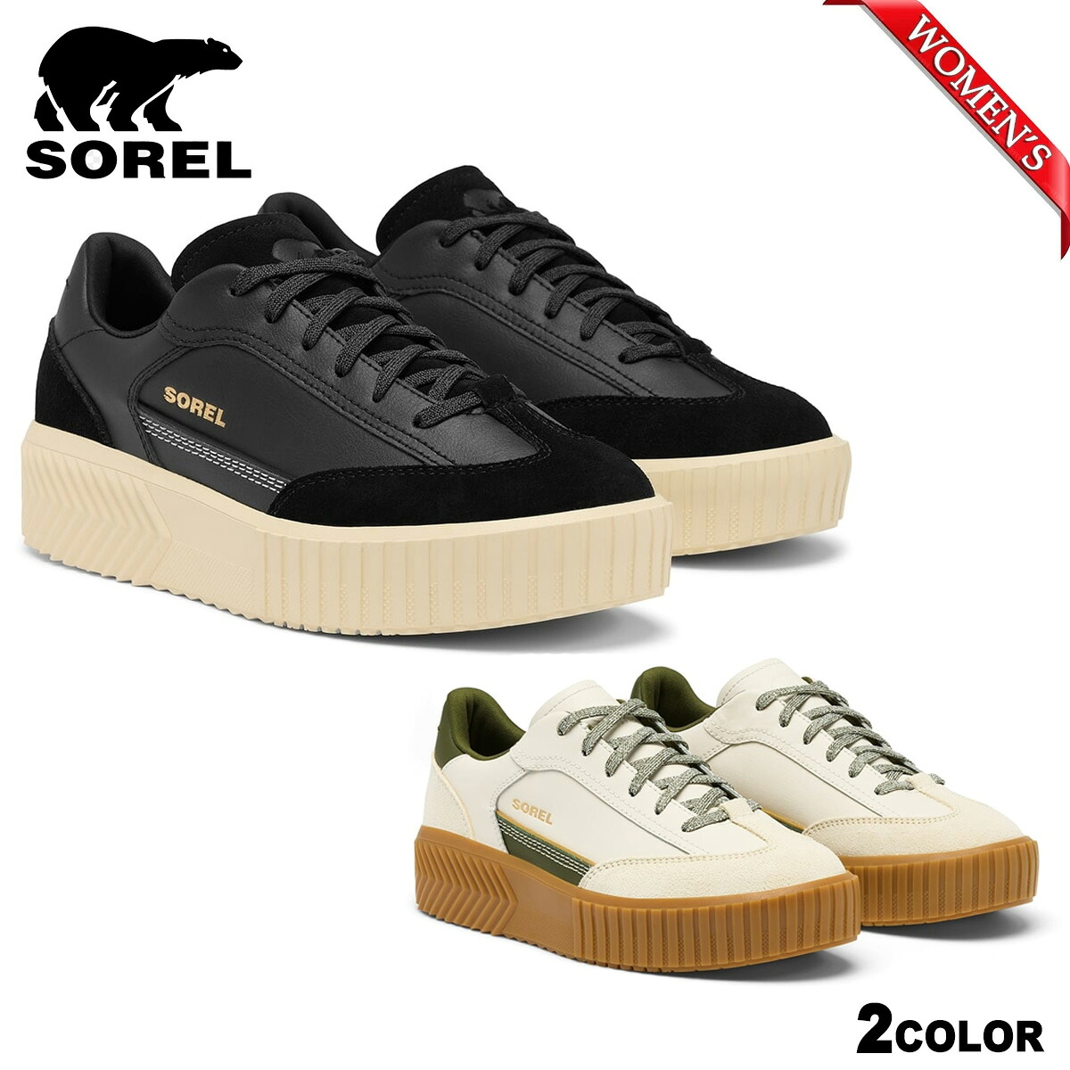 【期間限定価格】 SOREL ONA AVE T-TOE NL5269 ソレル オーエヌエーアベニュー Tトウ 2色展開 レディース 2025FW