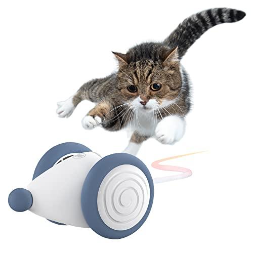 【猫ちゃんのイタズラ友だち】 猫 おもちゃ ねずみ 自動 ウィキッド・マウス