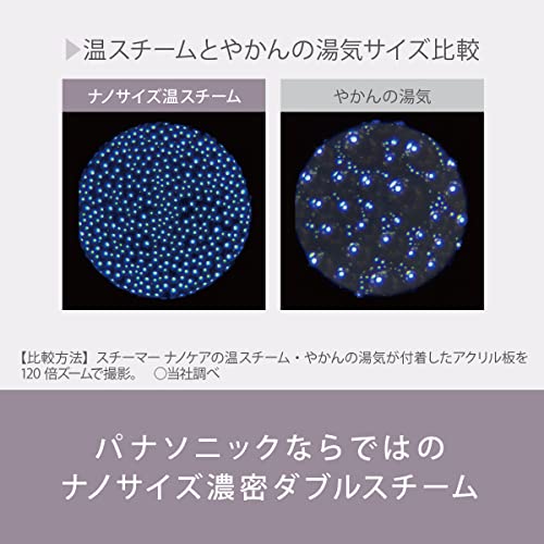 パナソニック スチーマー ナノケア ゴールド調 W温冷エステタイプ 化粧