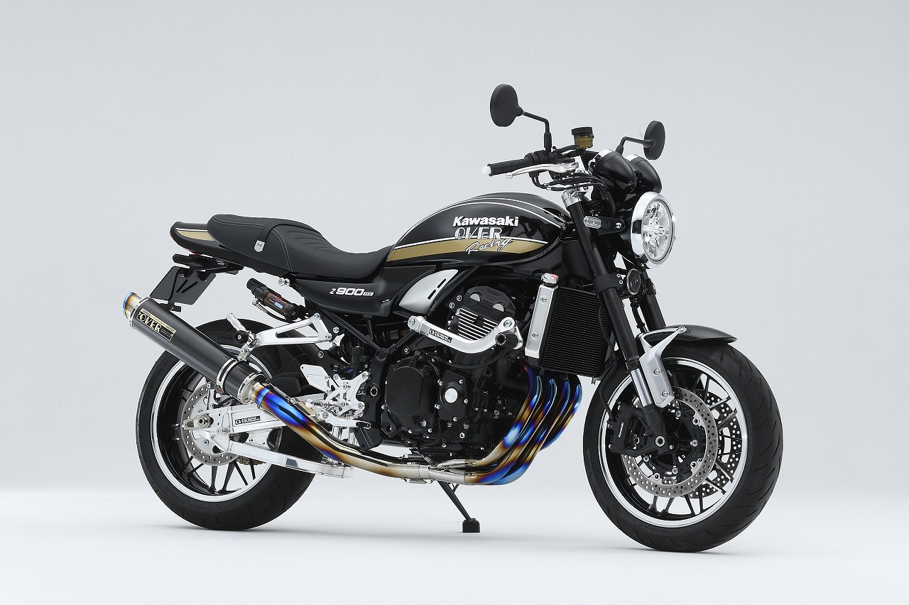 【在庫有】OVER Racing（オーヴァーレーシング）GP-PERFORMANCE チタンカーボン 4-1 Z900RS(23-) 政府認証マフラー 8BL-ZR900K H28年騒音規制 R2年排ガス規制 対応