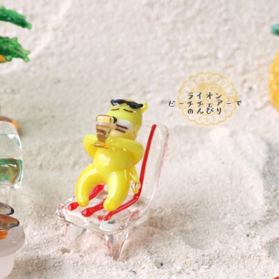 楽天市場】＜ガラス細工 ミニチュア 雑貨 置物＞アニマル隊、にゃん