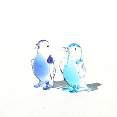 【バカラ】動物 ペンギン 置物 インテリア★美品★幸運　ケース付き 楽天市場】硝子のペンギン 可愛らしいガラスアート 置物