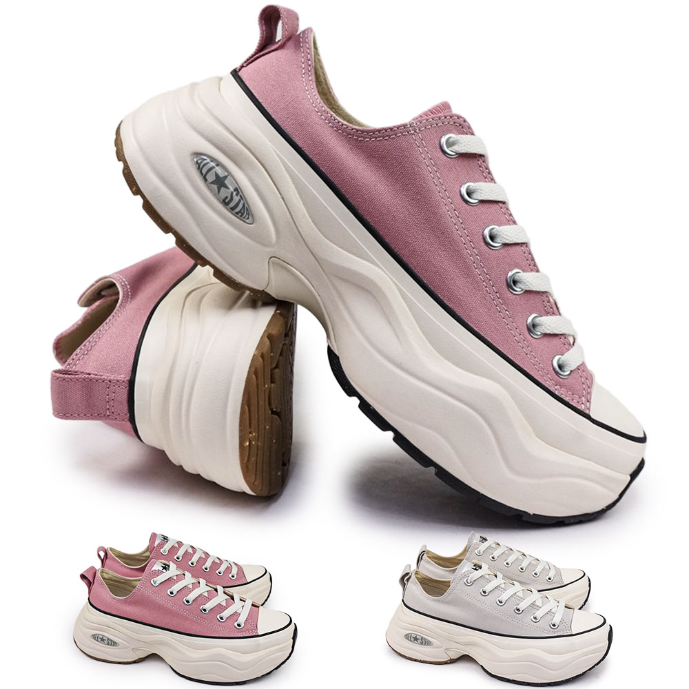 【ポイントアップ4/10(金)1:59まで】コンバース CONVERSE 厚底 スニーカー オールスター アール サージトレーナー OX メンズ レディース ハイカット ALL STAR R SURGETRAINER OX 8,301円