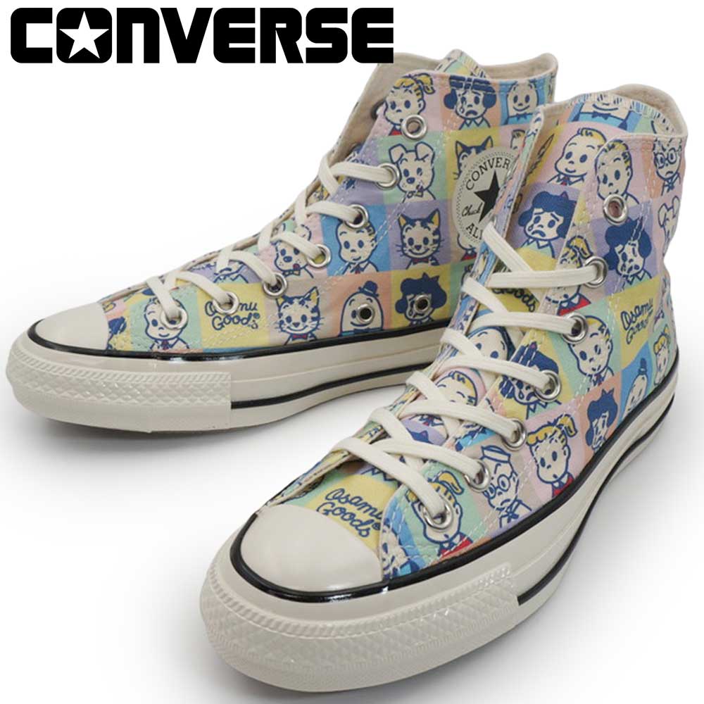 コンバース オールスター レディース ハイカット スニーカー エイジド PT HI オサム グッズ コラボ CONVERSE ALL STAR AGED PT HI OSAMU GOODS 26春夏新作 10,395円
