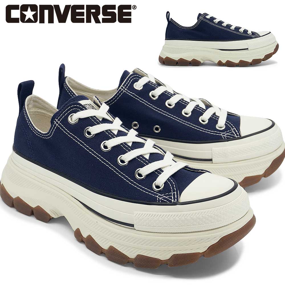 コンバース CONVERSE オールスター オールスター トレックウエーブ OX 厚底 スニーカー メンズ レディース ローカット ALL STAR TREKWAVE OX 26春夏新作｜ジョイスキップ