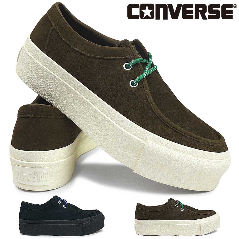 コンバース CONVERSE スニーカー オールスター リフテッド クレープテープ モカシン OX メンズ 厚底 ALL STAR LIFTED CREPETAPE MOCCASIN OXI 25秋冬新作｜ジョイスキップ