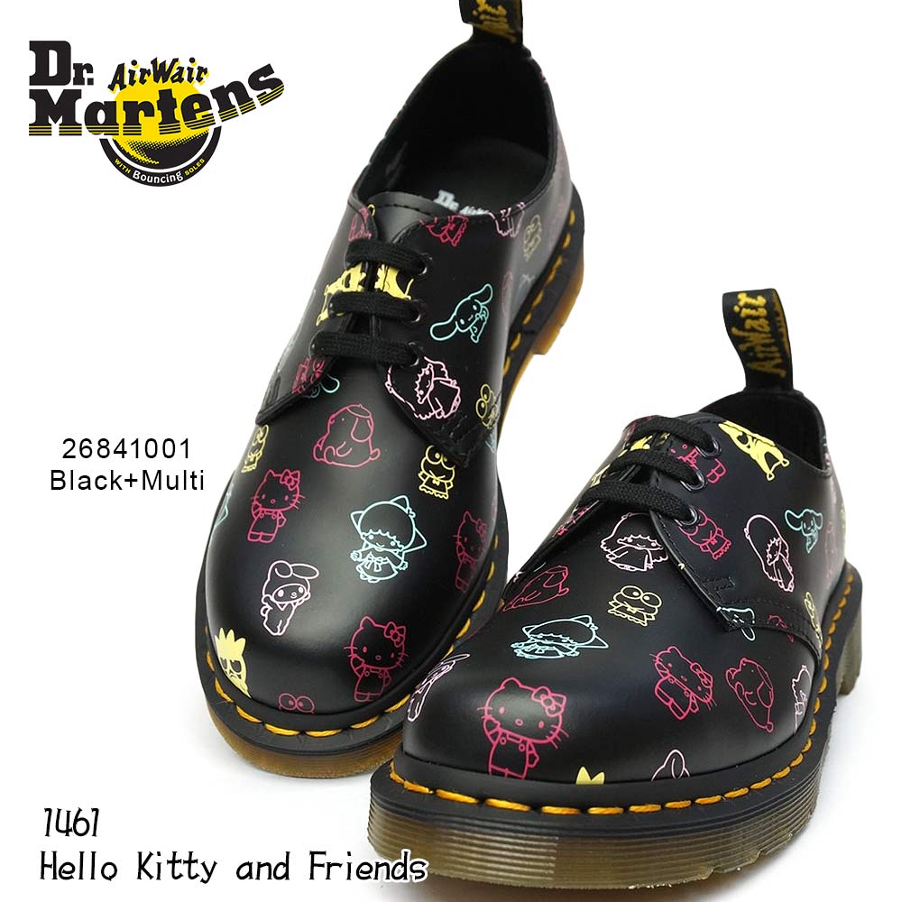 最新コレックション あす楽 Dr Martens 靴 1461 Hk F Hello Kitty And Friends 3ホール レディース 正規品 サンリオ マルチ レザーシューズ 総柄 ドクターマーチン 1461 Hello Kitty And Friends 3eye Shoe 日本最大級 Sh4 Radioonlinehd Com