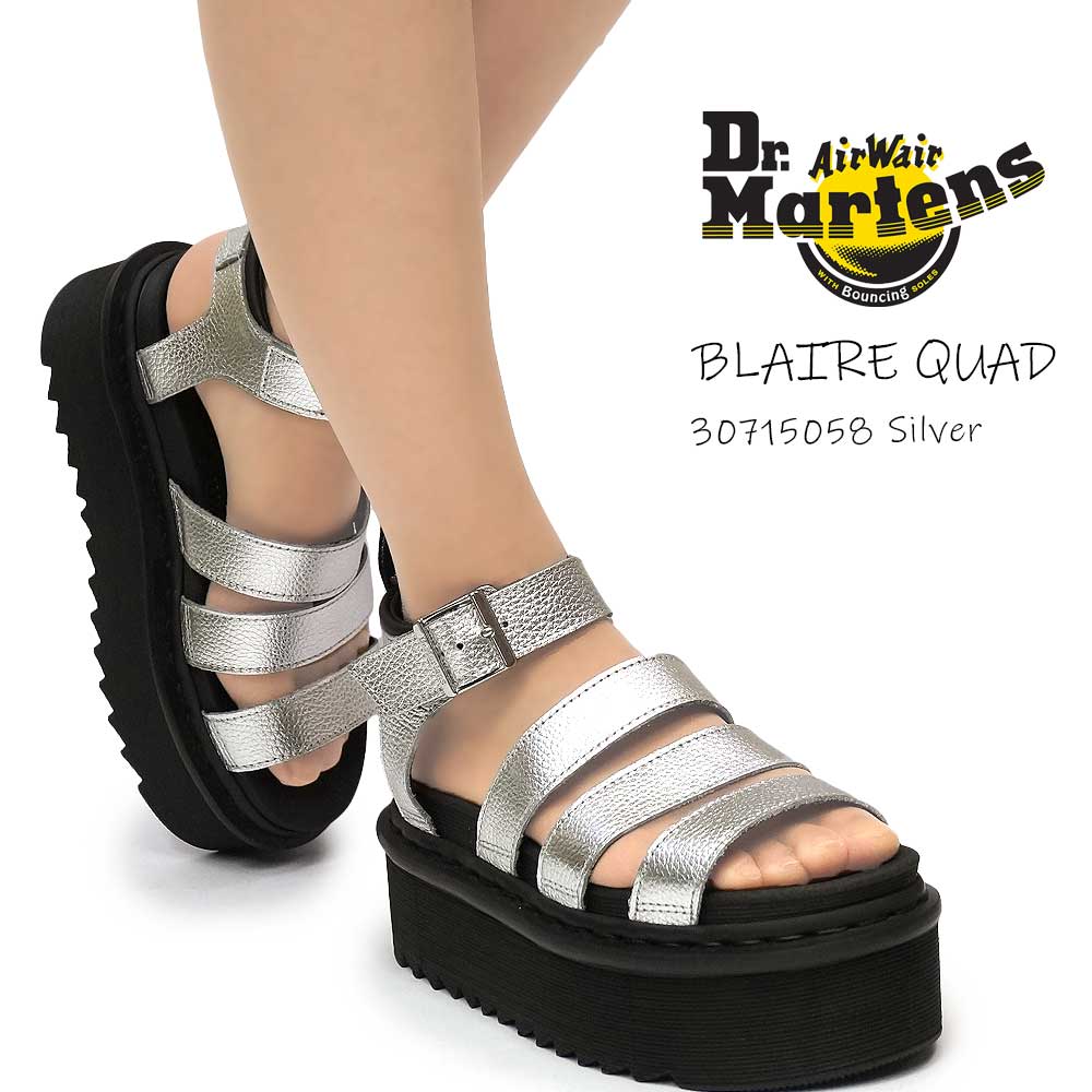 サンダル・ミュール BLAIRE QUAD SANDALS Amazon.com | Dr. Martens Women's Blaire Quad Sandal, Lime