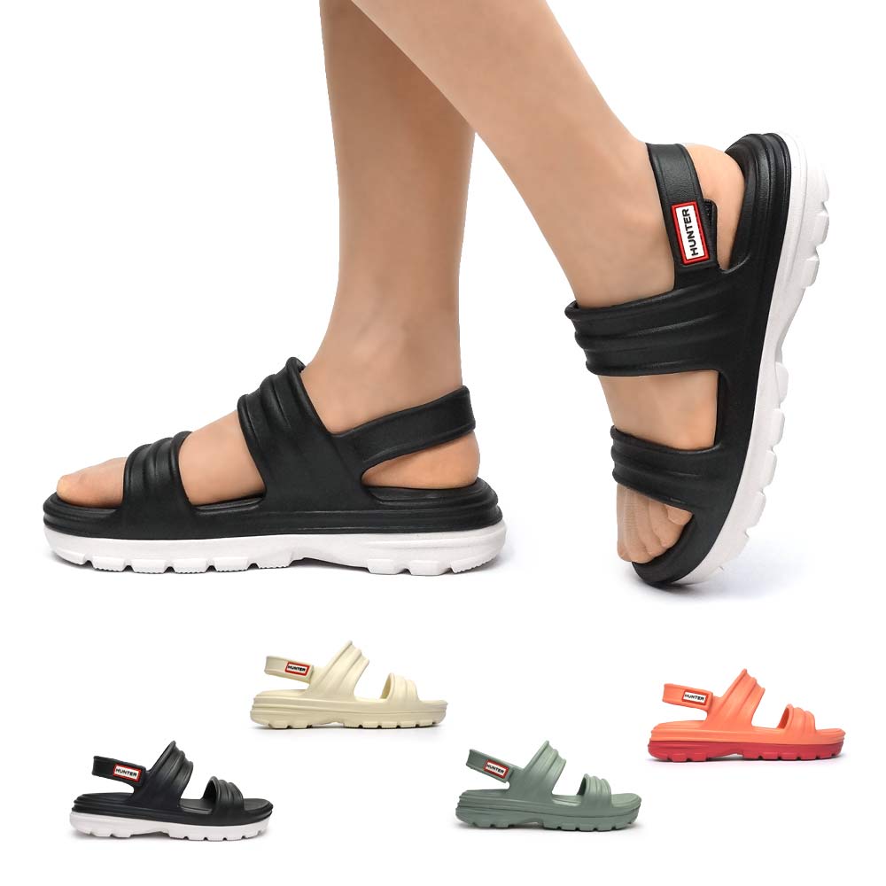 HUNTERハンターBloom Algae Foam Sandalsサンダル Amazon.com | Hunter Bloom Foam Sandal Soft Sand 9 M | Flats