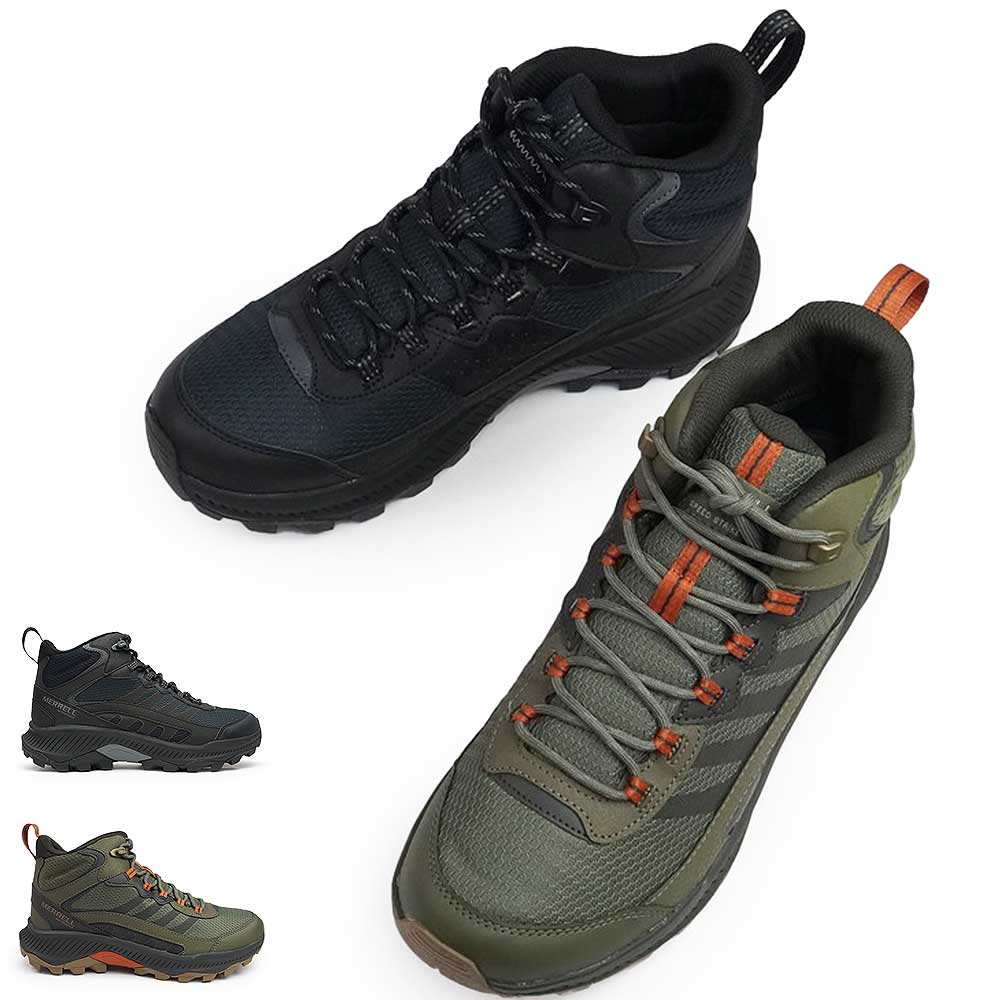 楽天市場】メレル メンズ 防水 シューズ スピードストライク 2 ミッド